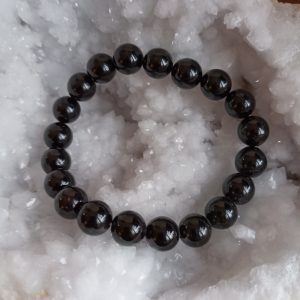 Bracelet Tourmaline Noire 10mm